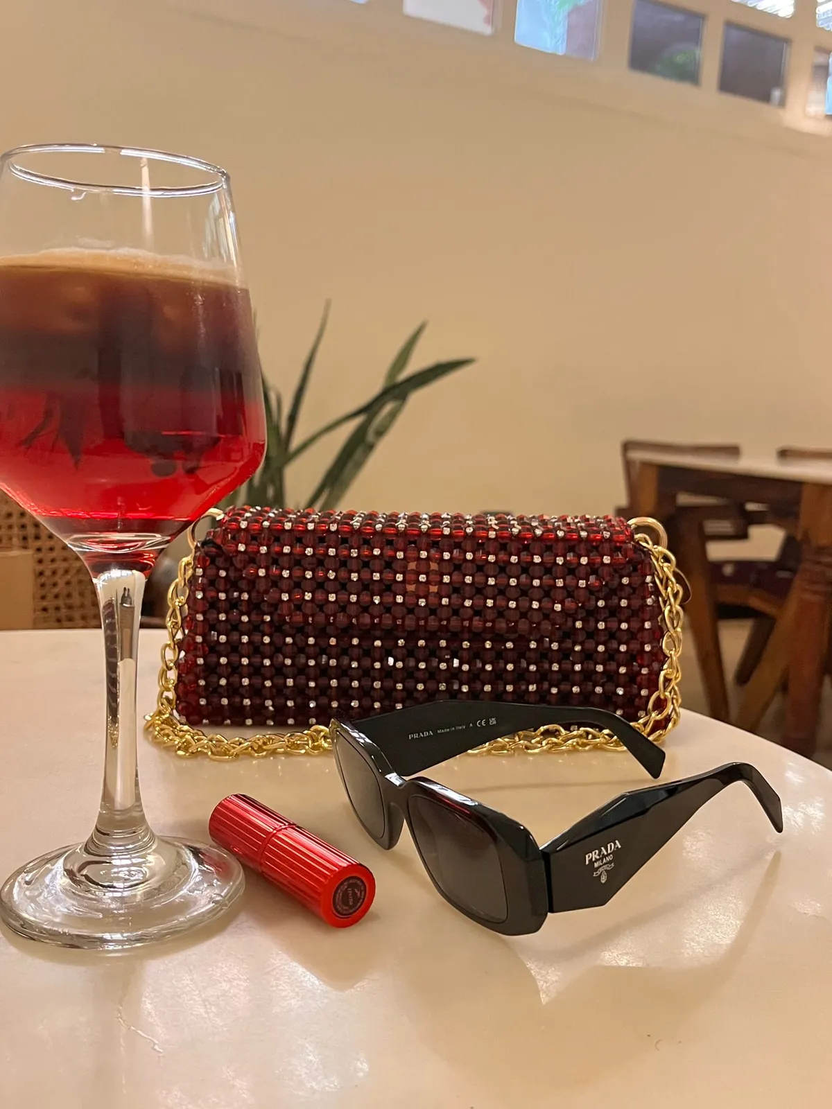 Rhinestone Cherry Bliss